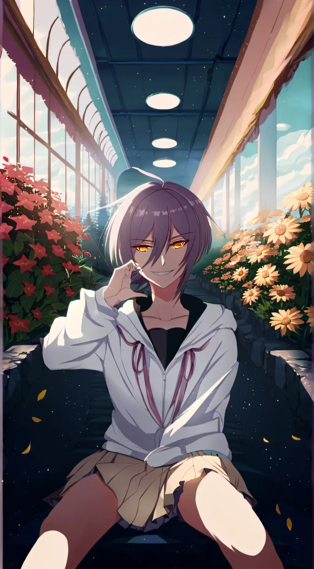 ai character: William afton  background