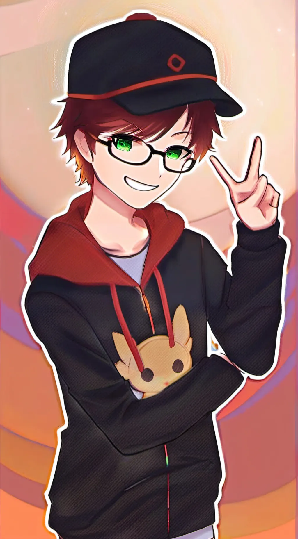 ai character: Badboyhalo background