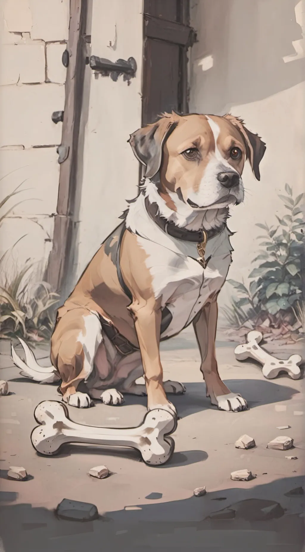 ai character: Milo background