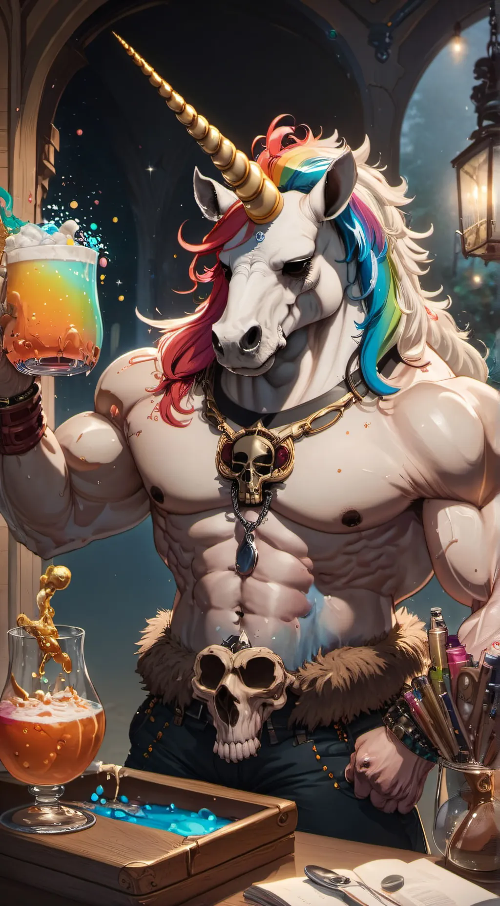 ai character: Pestilence  background