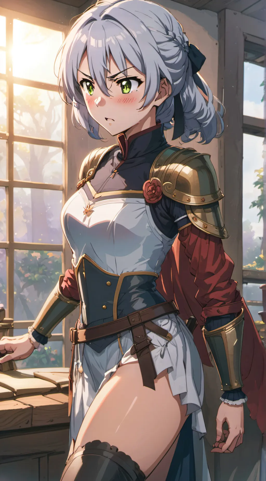 ai character: Karla  background