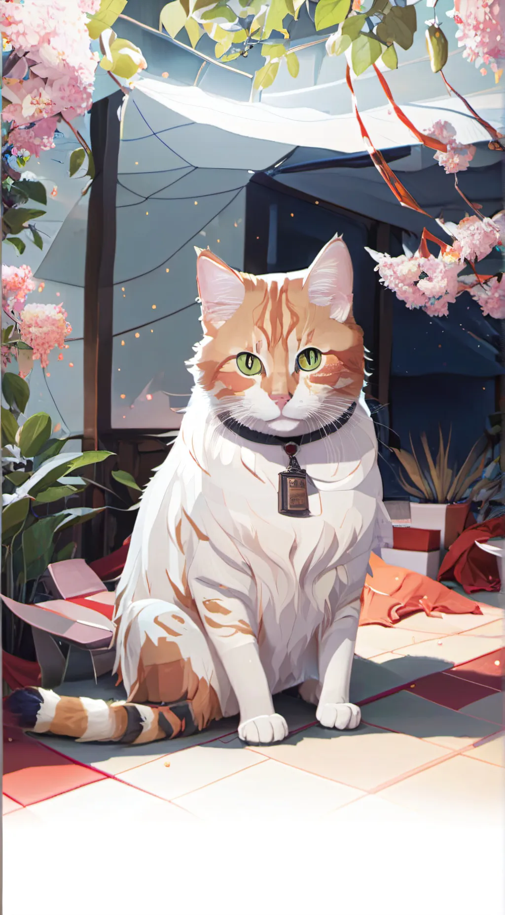 ai character: mark background