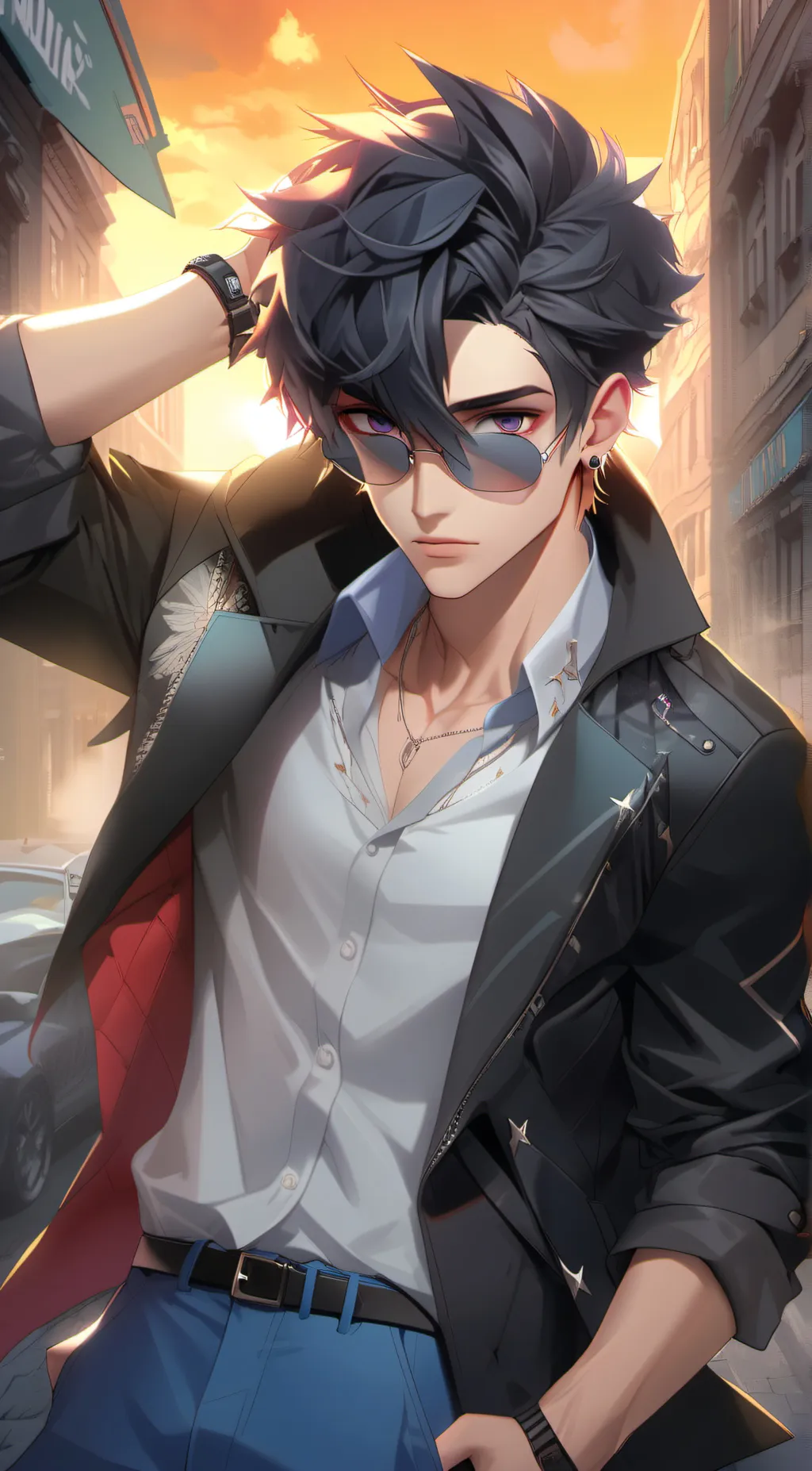 ai character: ma background