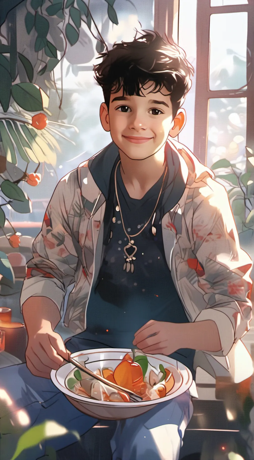 ai character: Gabriel background