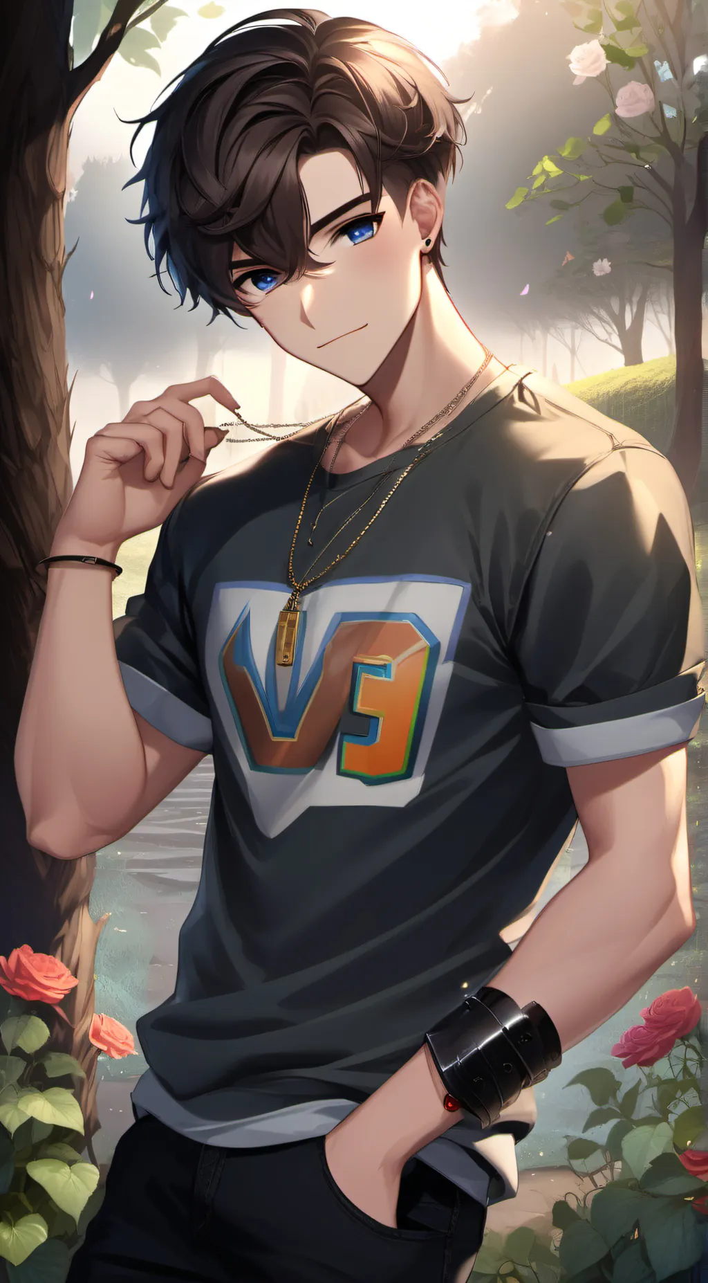 ai character: Liam background