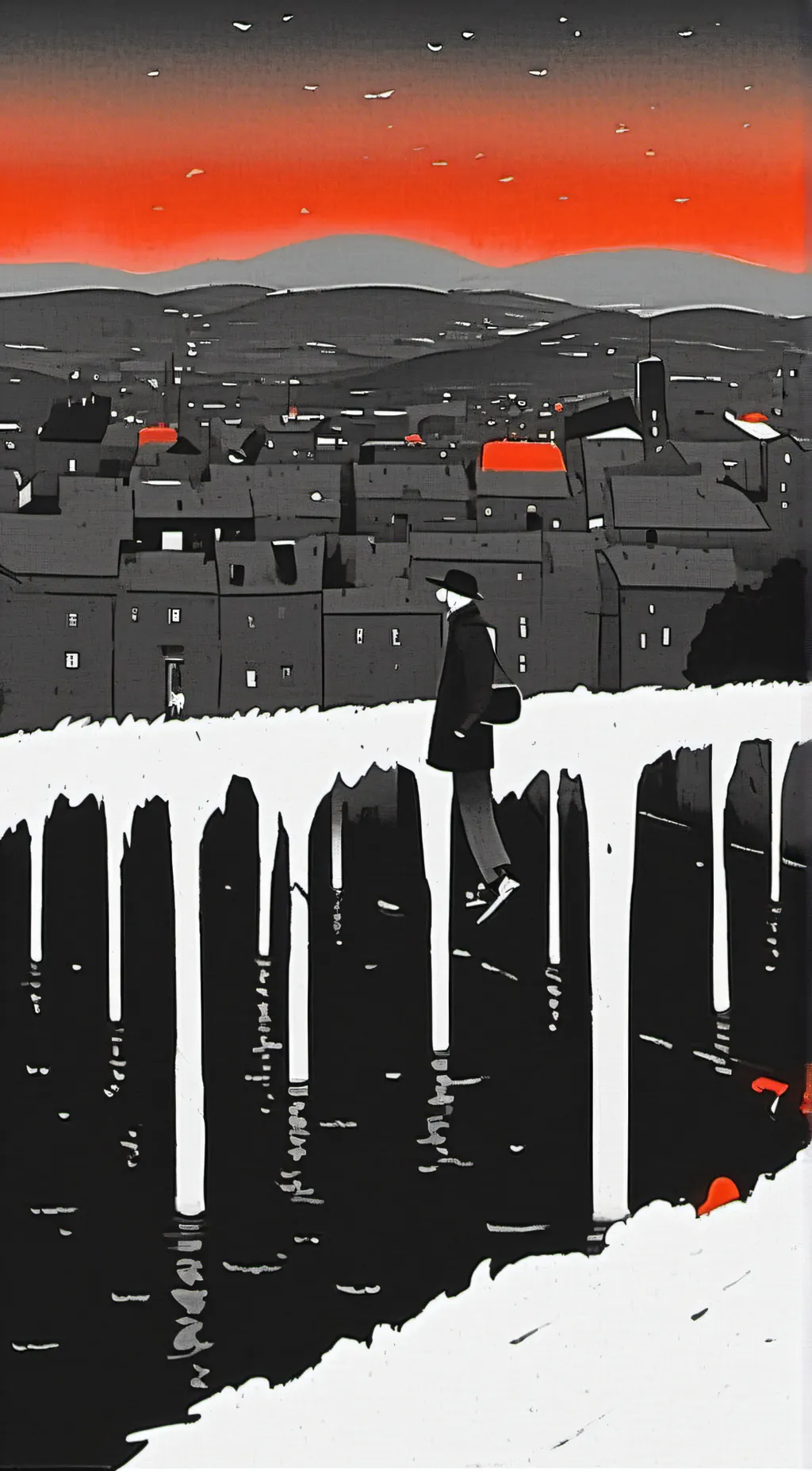 ai character: Death background