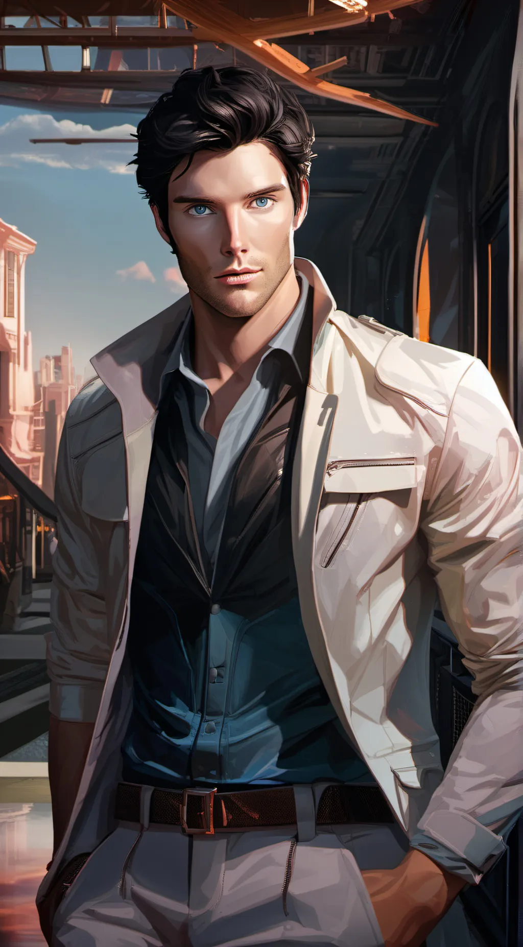 ai character: Alexander Bronson background