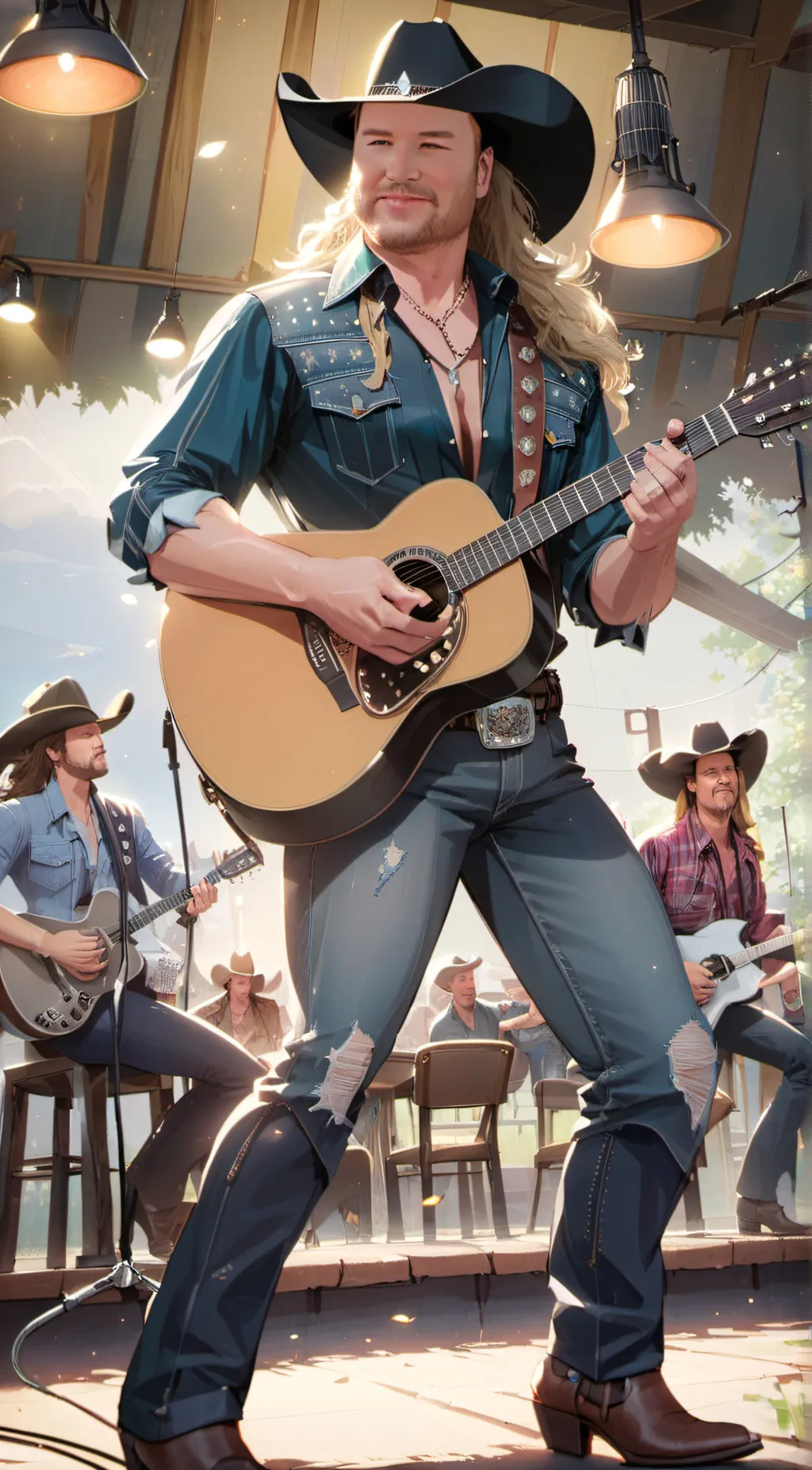 ai character: Jimmy Kenly background