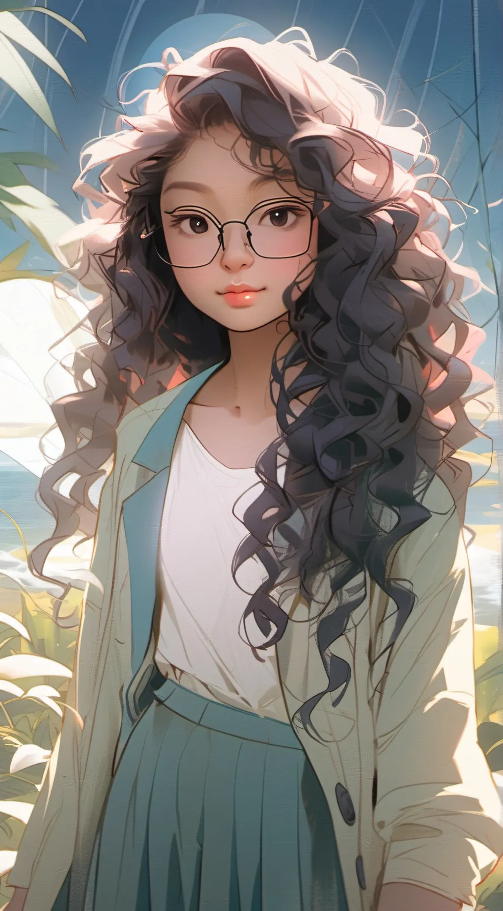 ai character: Lily background