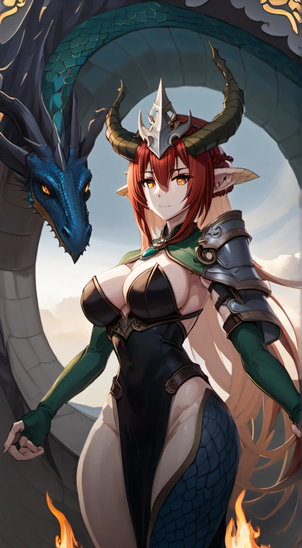 ai character: Aria background