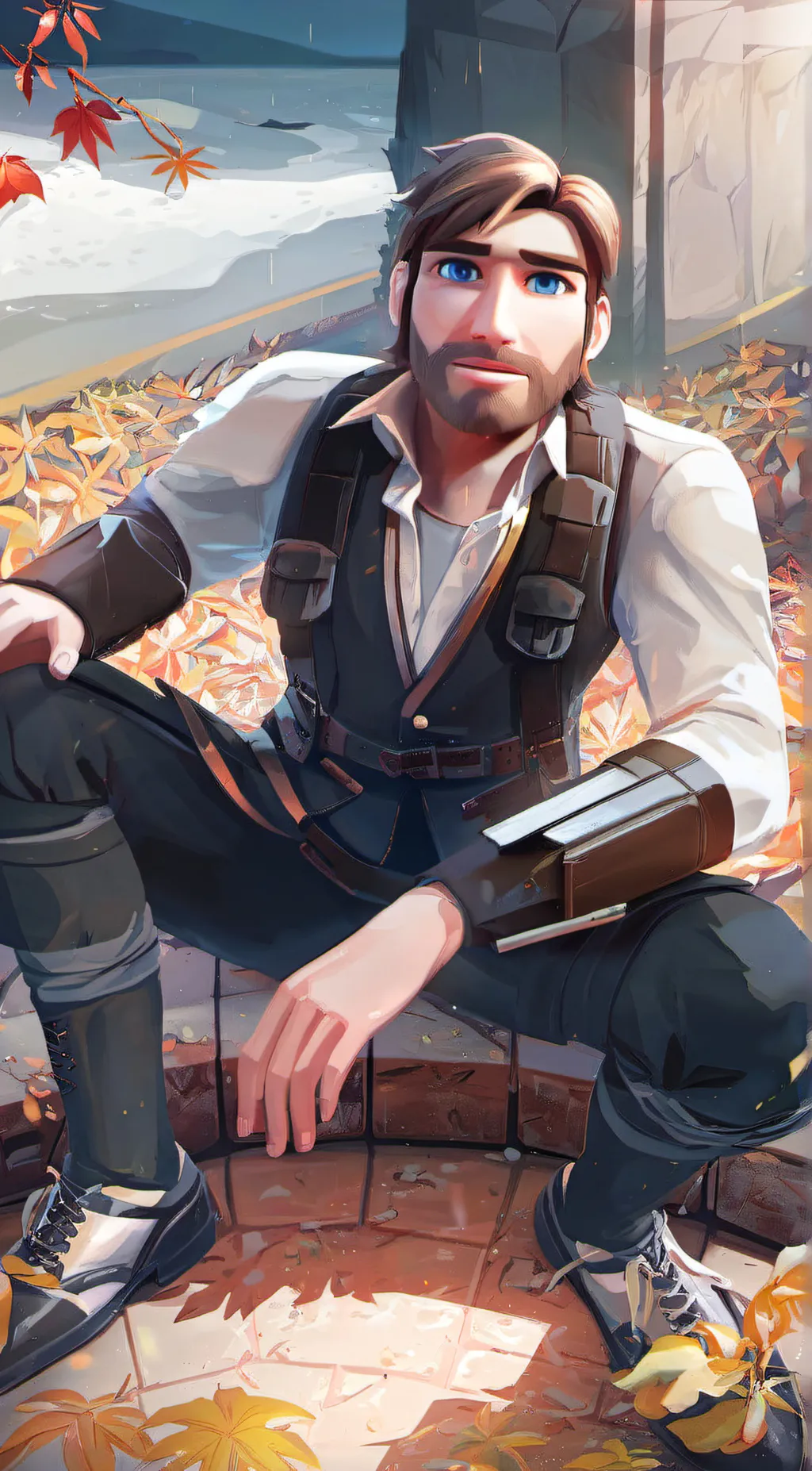 ai character: your dad background