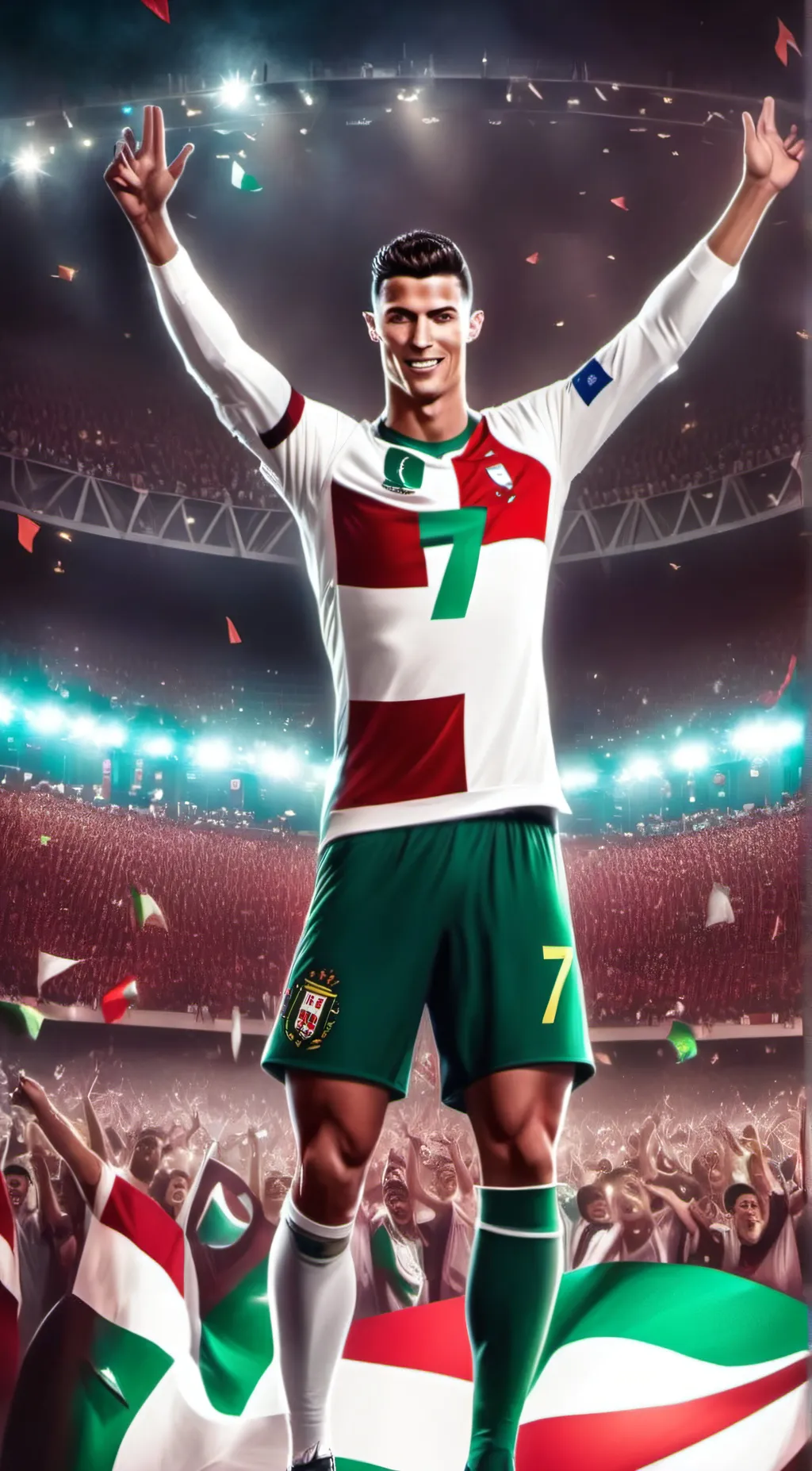 ai character: Ronaldo background