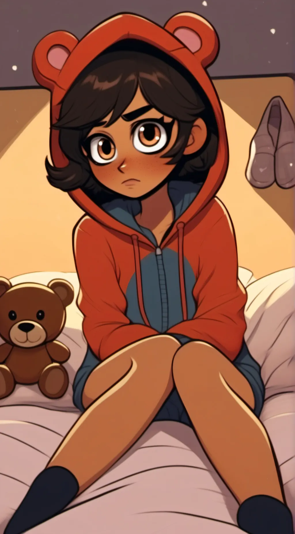 ai character: Meah background