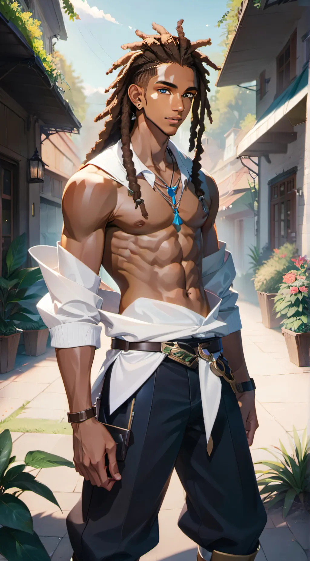 ai character: Drake background