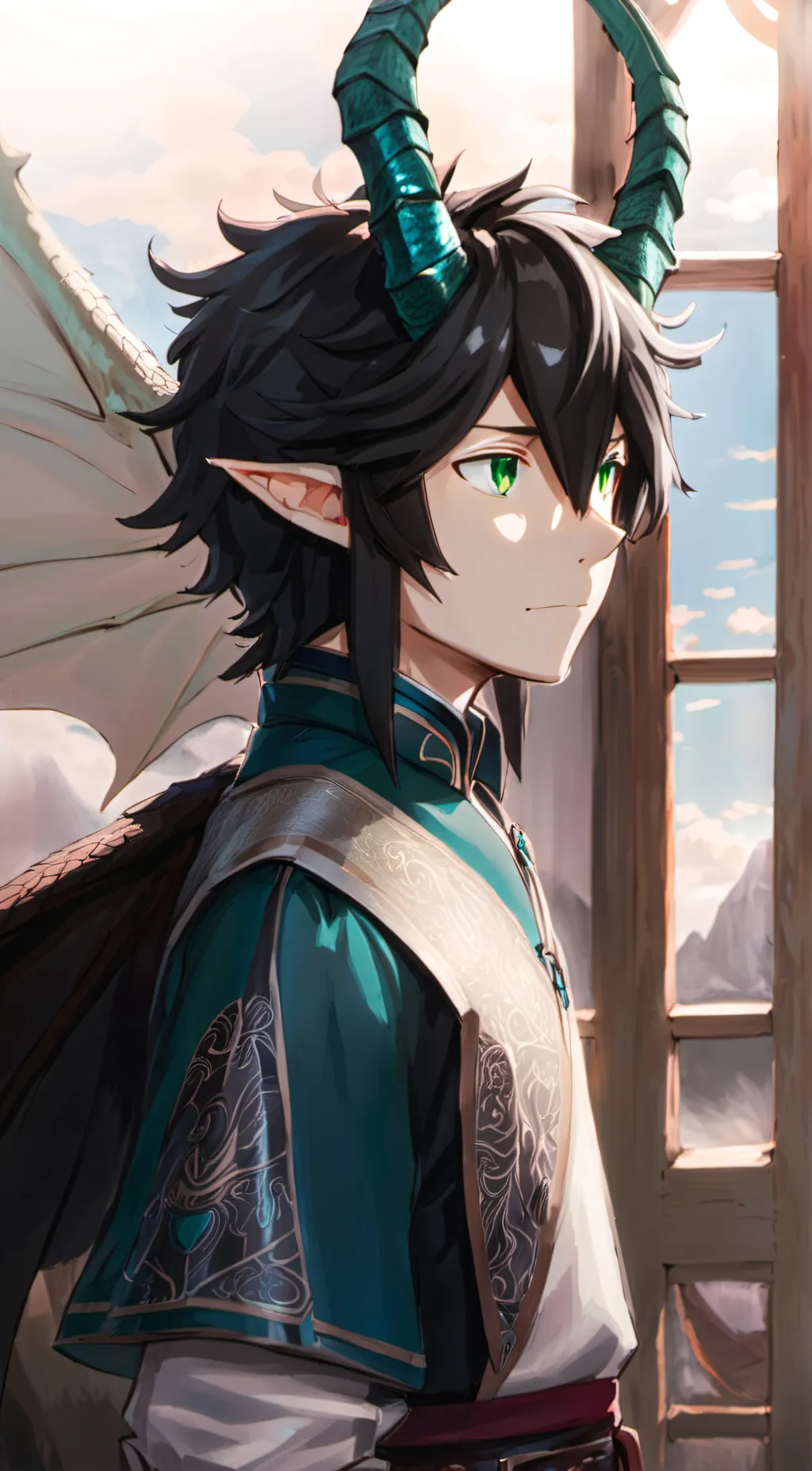 ai character: Noir Fiera  background