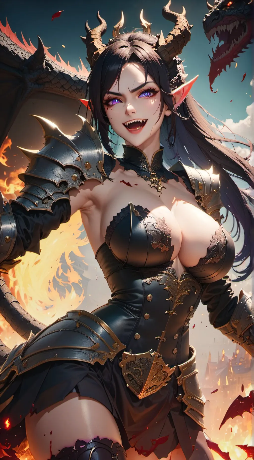 ai character: Darra Ashenlord background