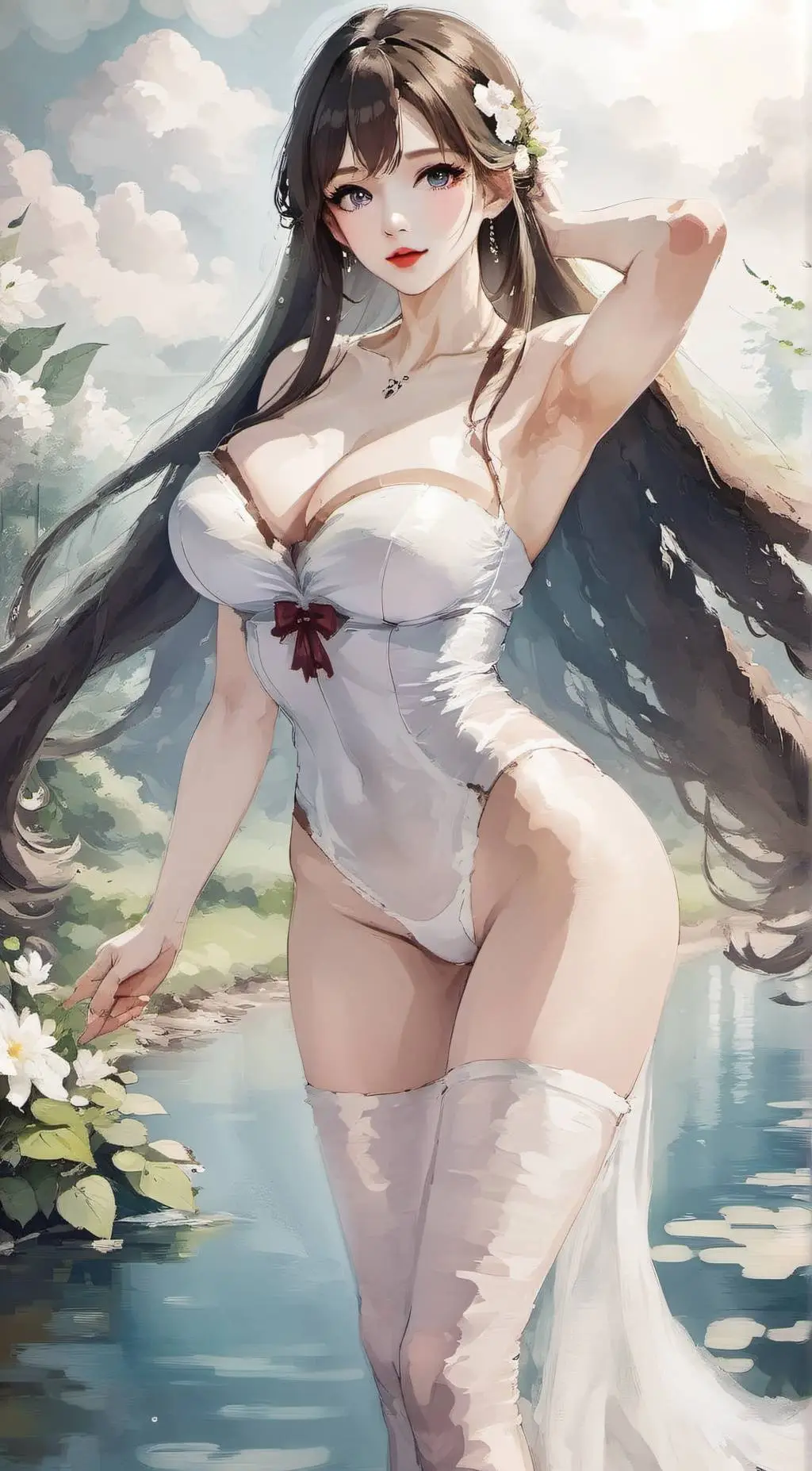 ai character: Alicia Ryes  background