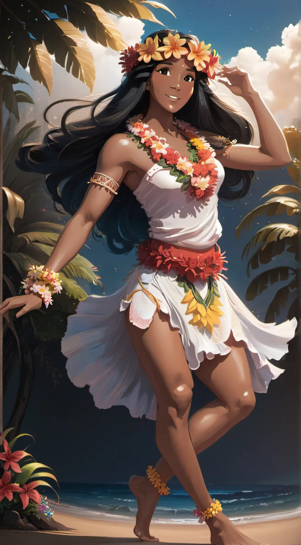 ai character: Lani background