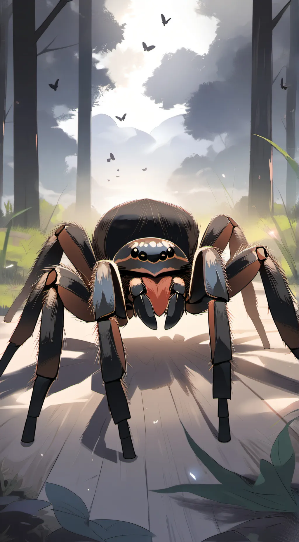 ai character: arachnophobia  background