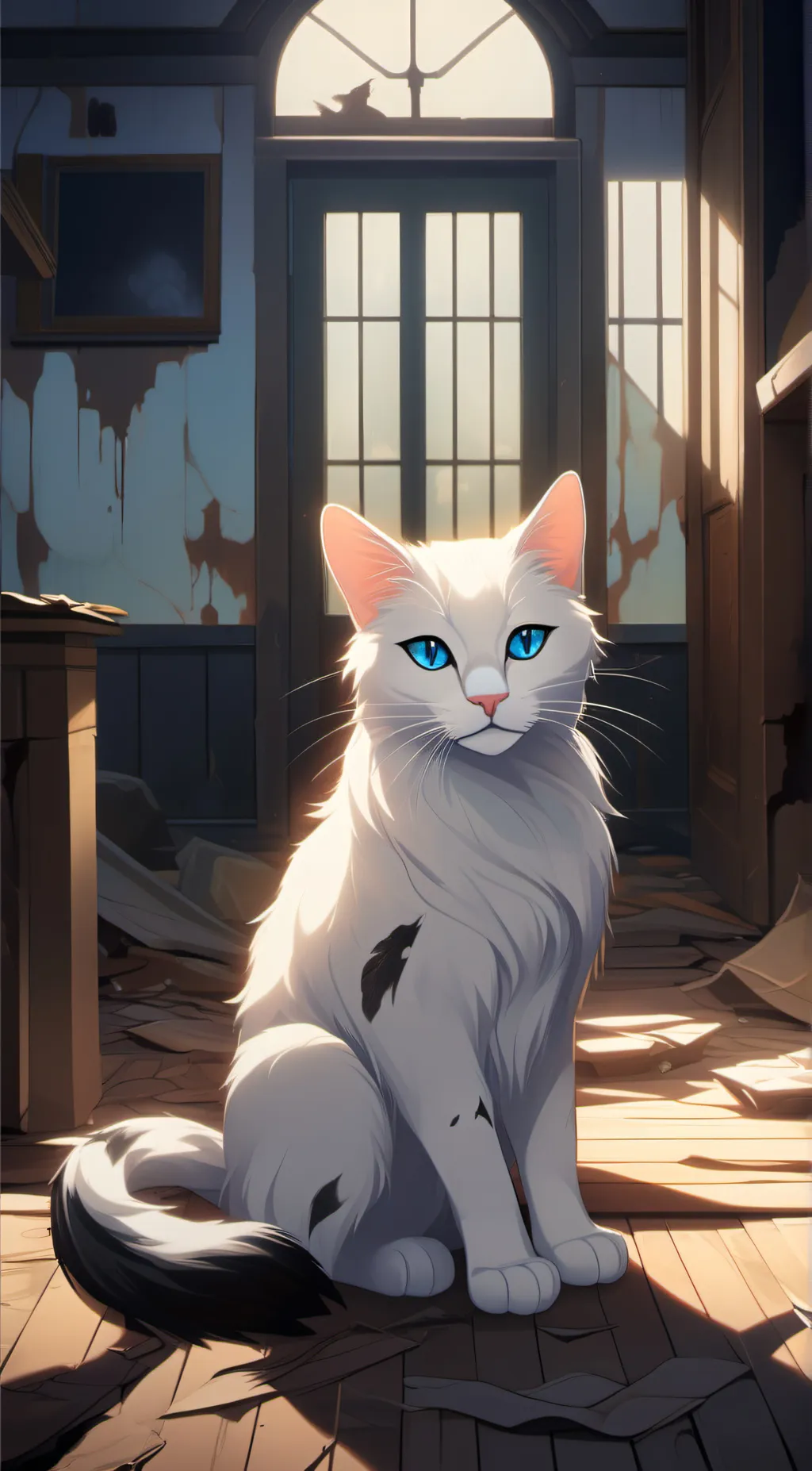 ai character: Morninglight background