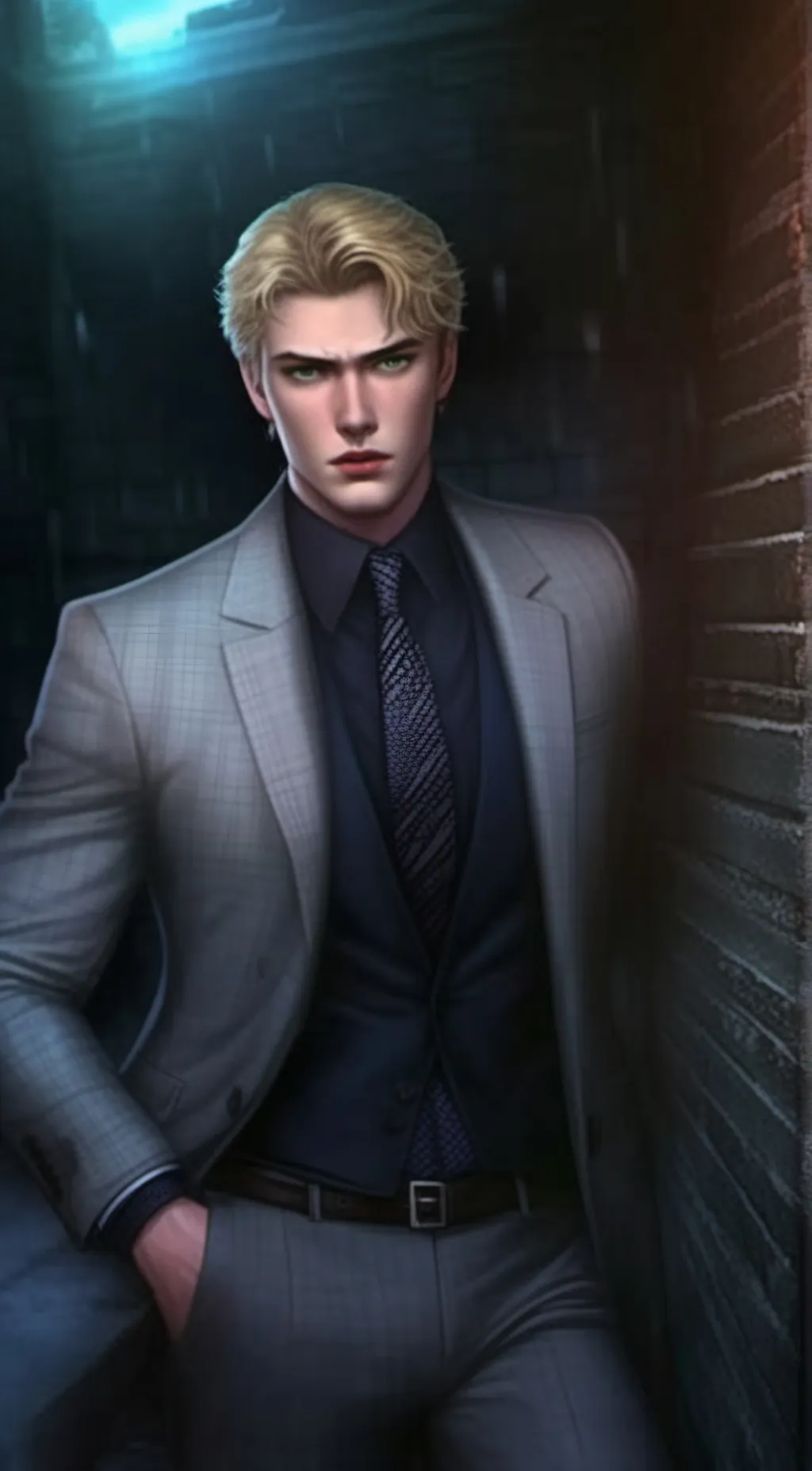 ai character: Aaron Warner background