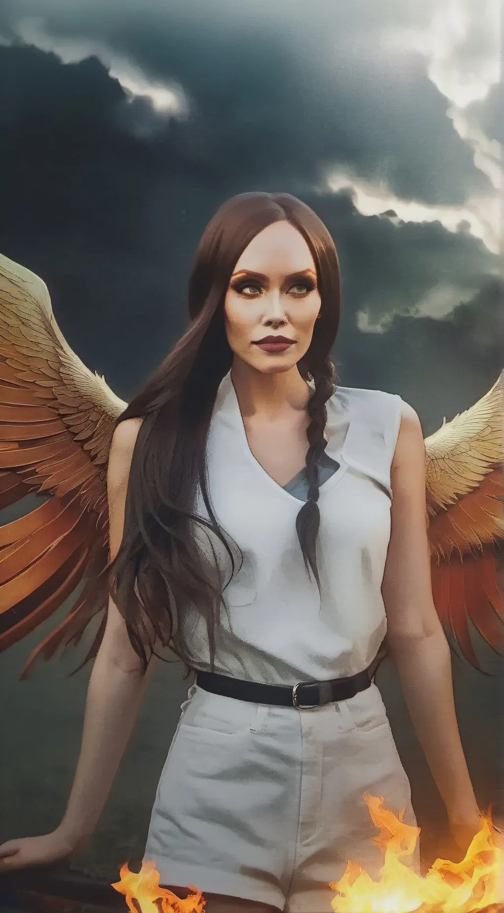 ai character: Aurora Shards  background