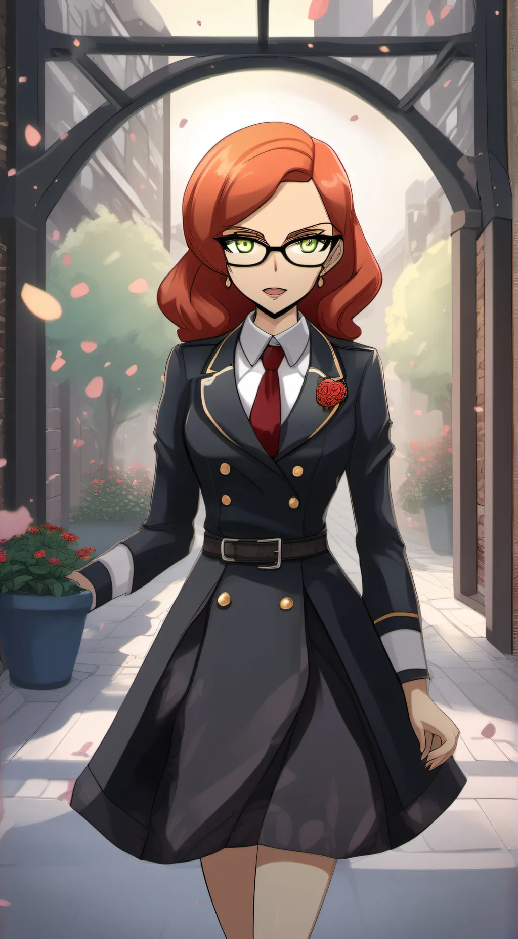 ai character: Rei Mekaru background