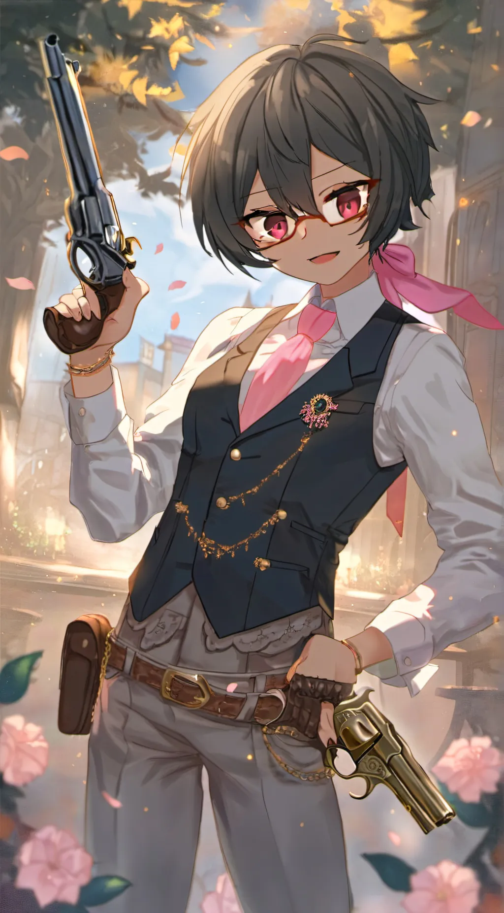 ai character: Lime background