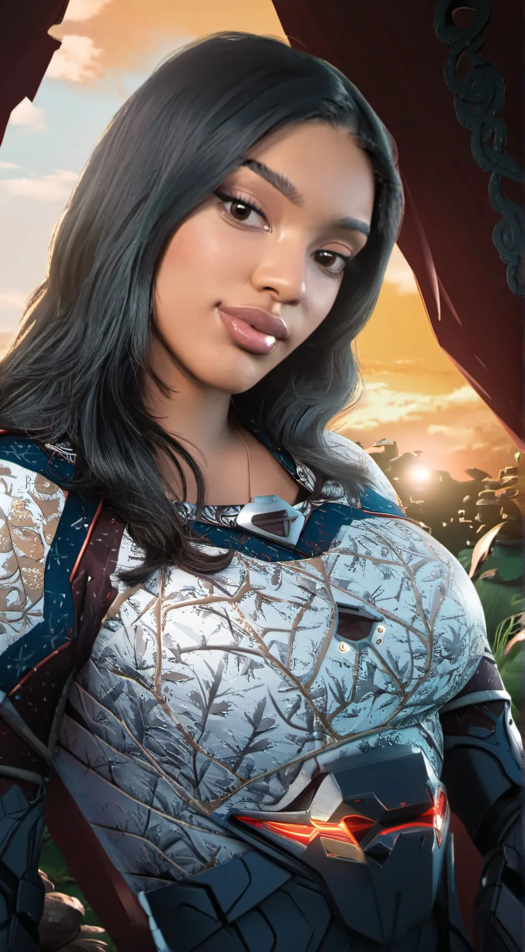 ai character: Aria background