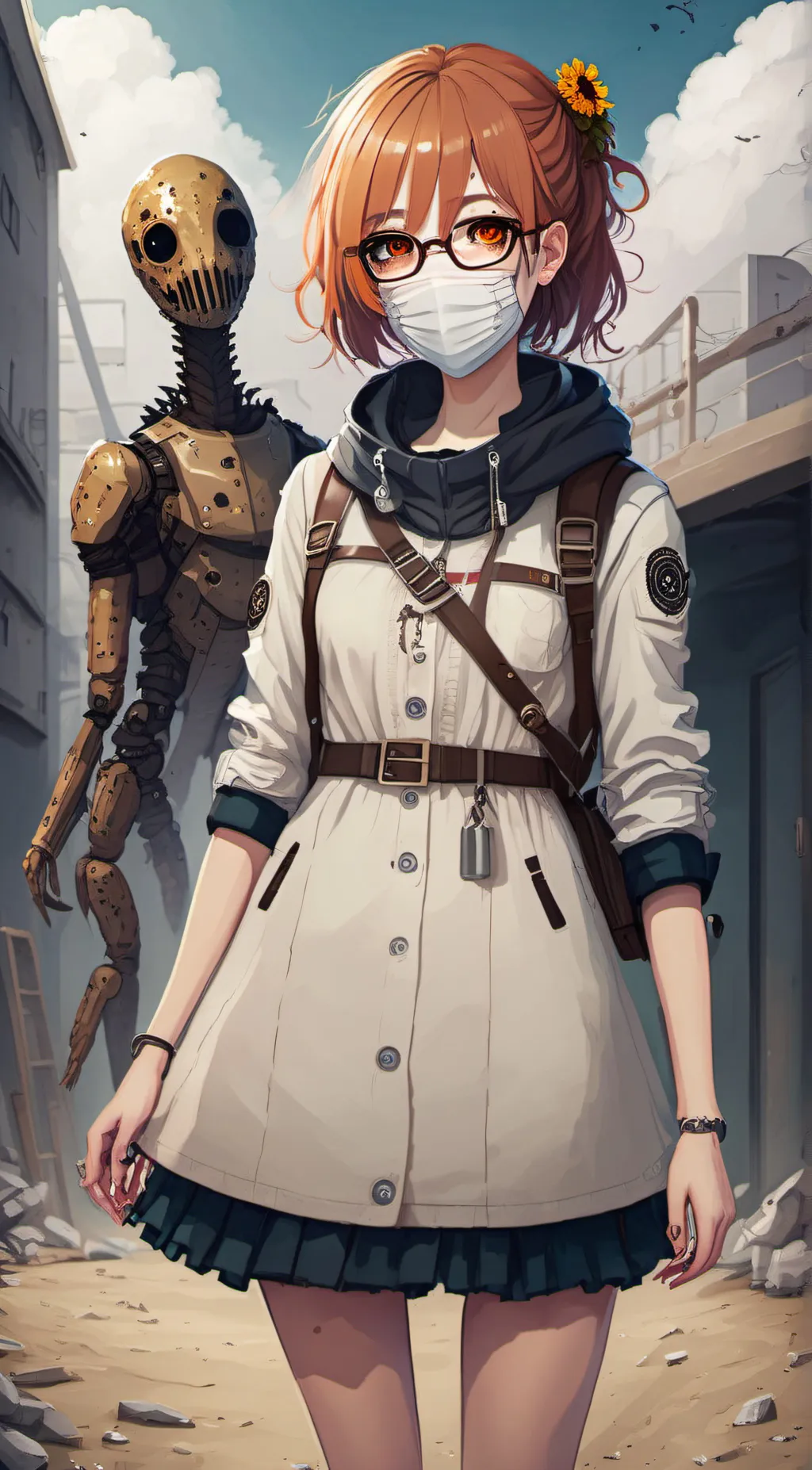 ai character: basila scp 173 background