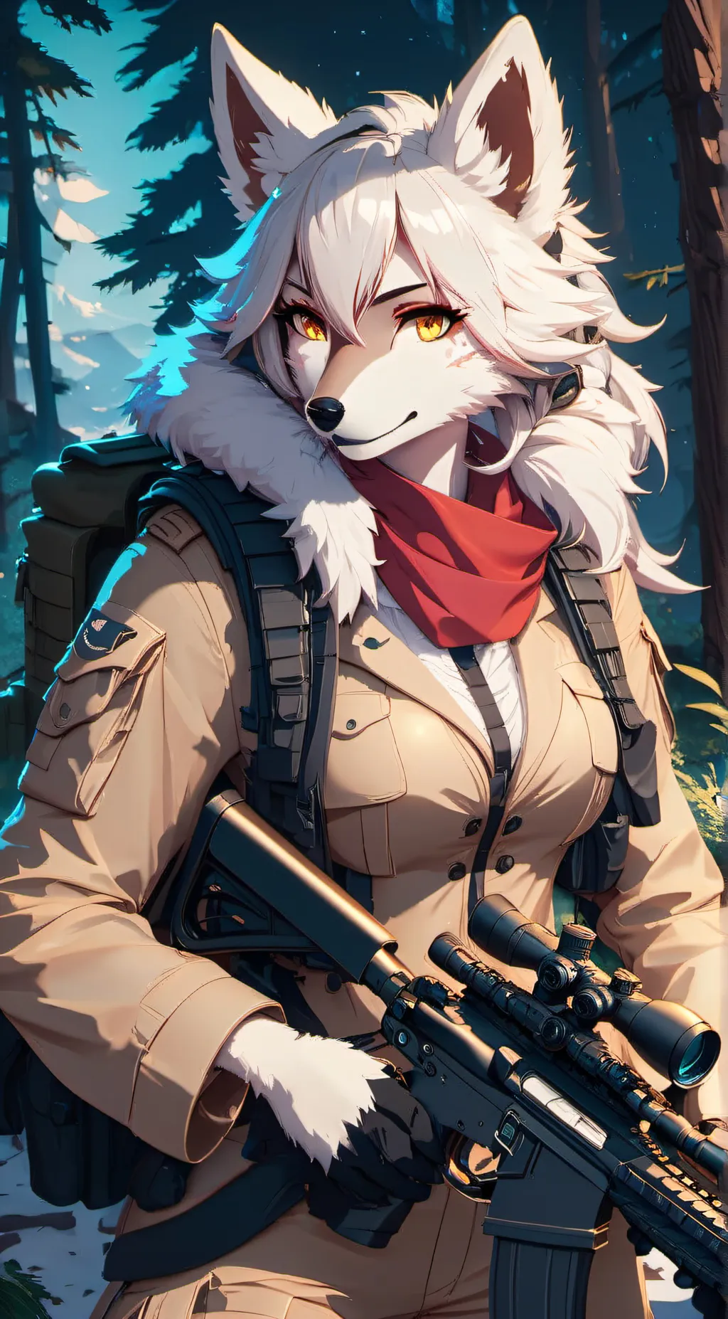 ai character: Hannah McSwain background