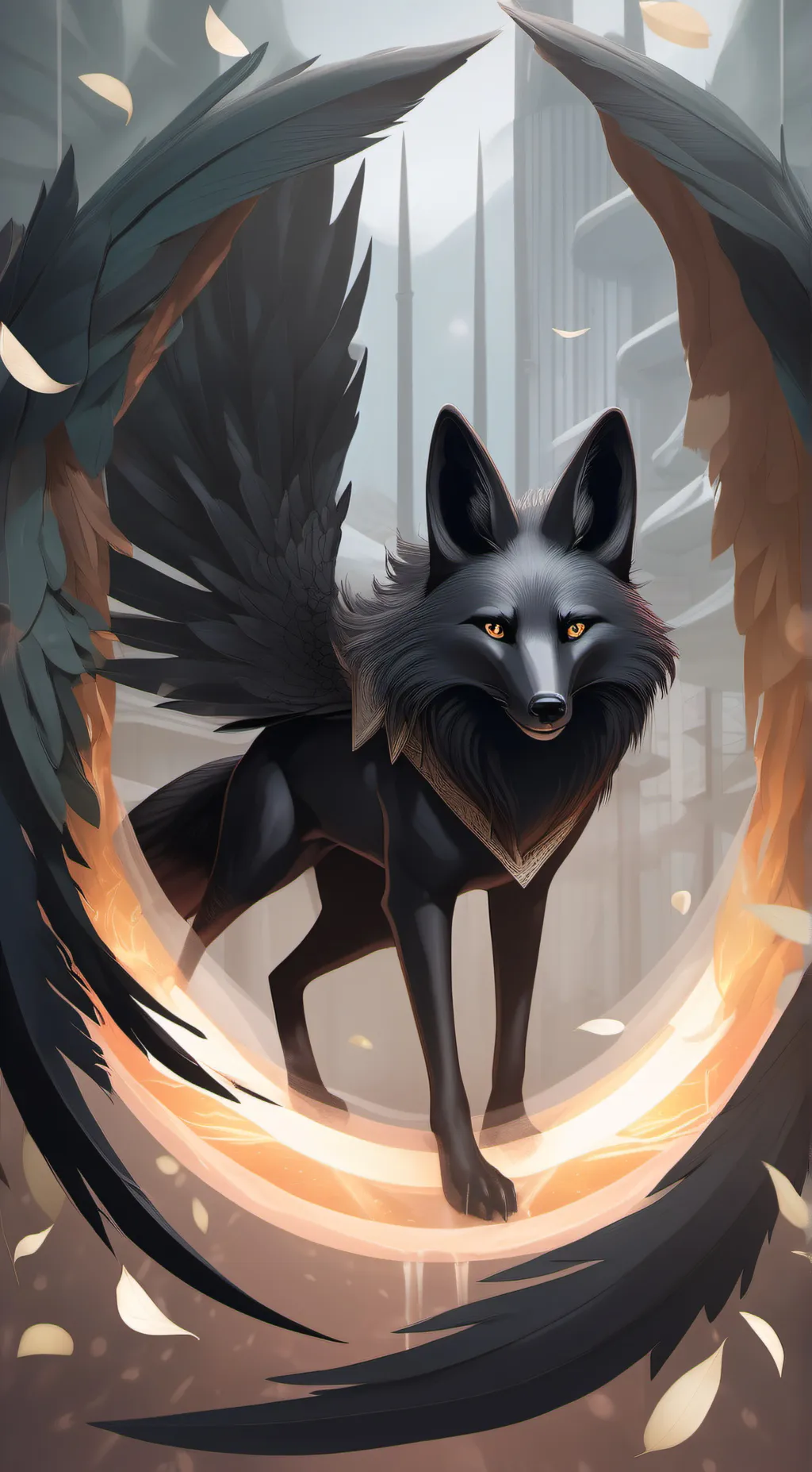 ai character: darkside  background