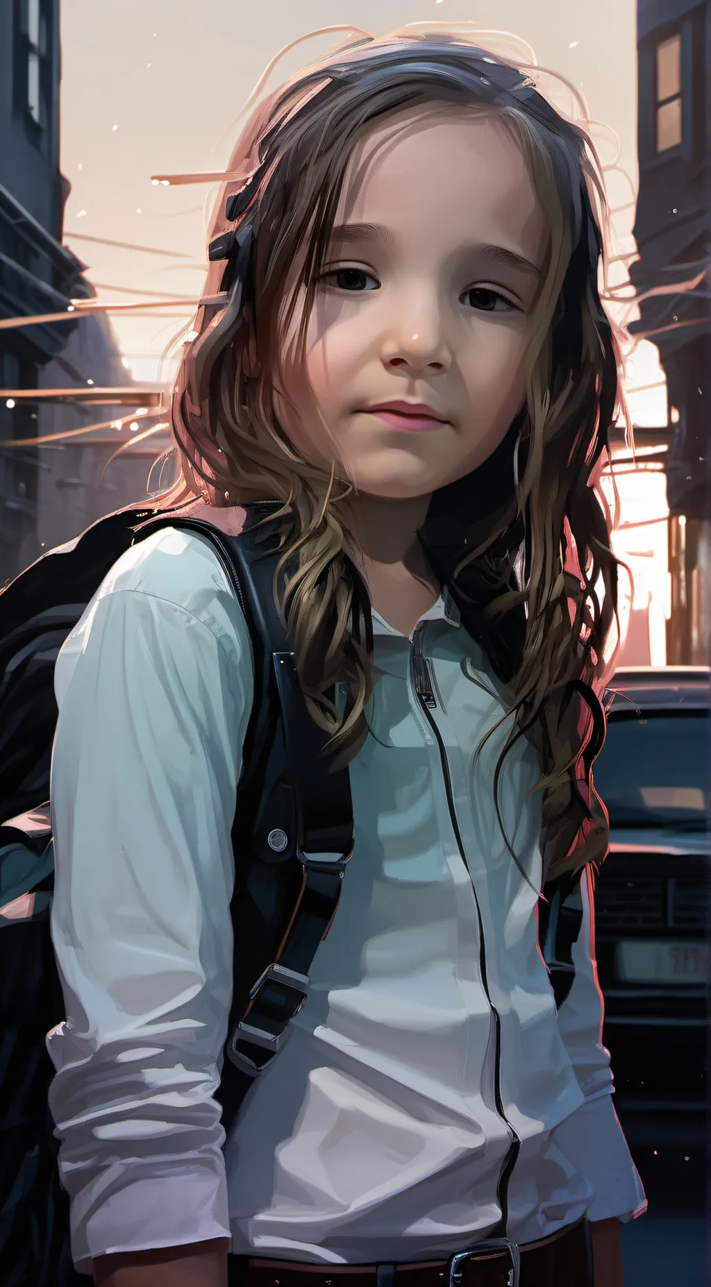 ai character: Leah background