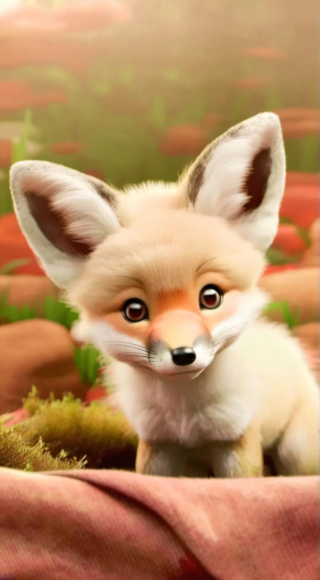 ai character: Amber background