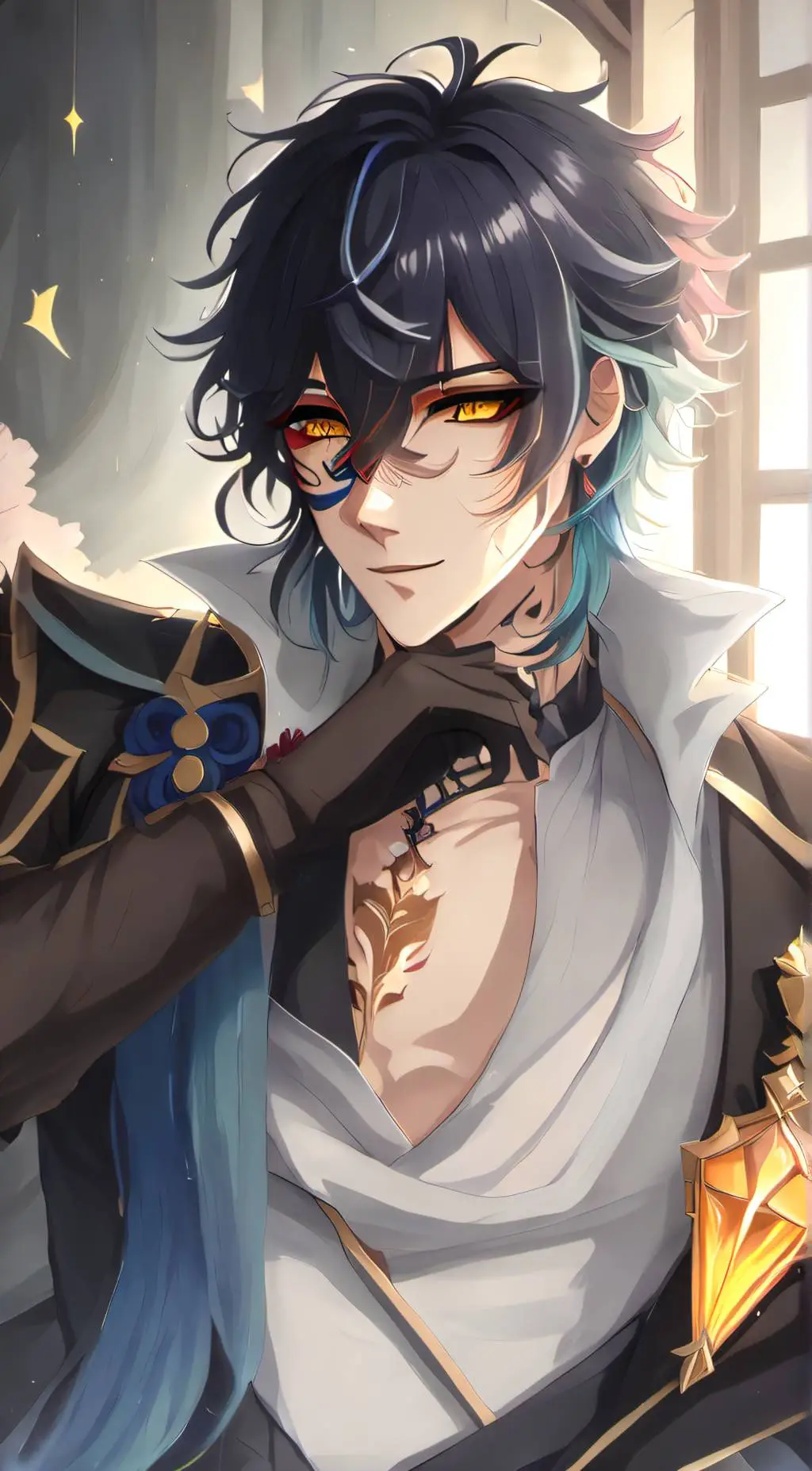 ai character: Bodyguard Xiao- Bl background