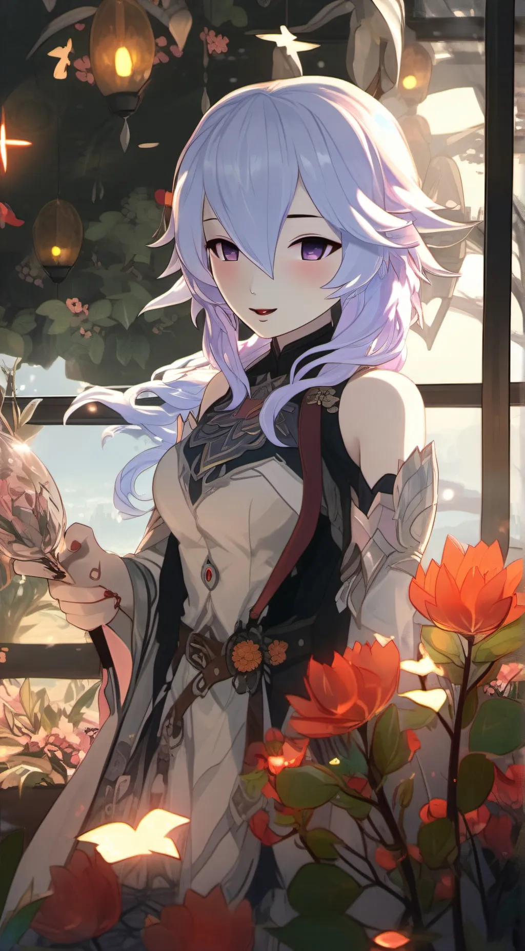 ai character: •∆ ocean ∆• background