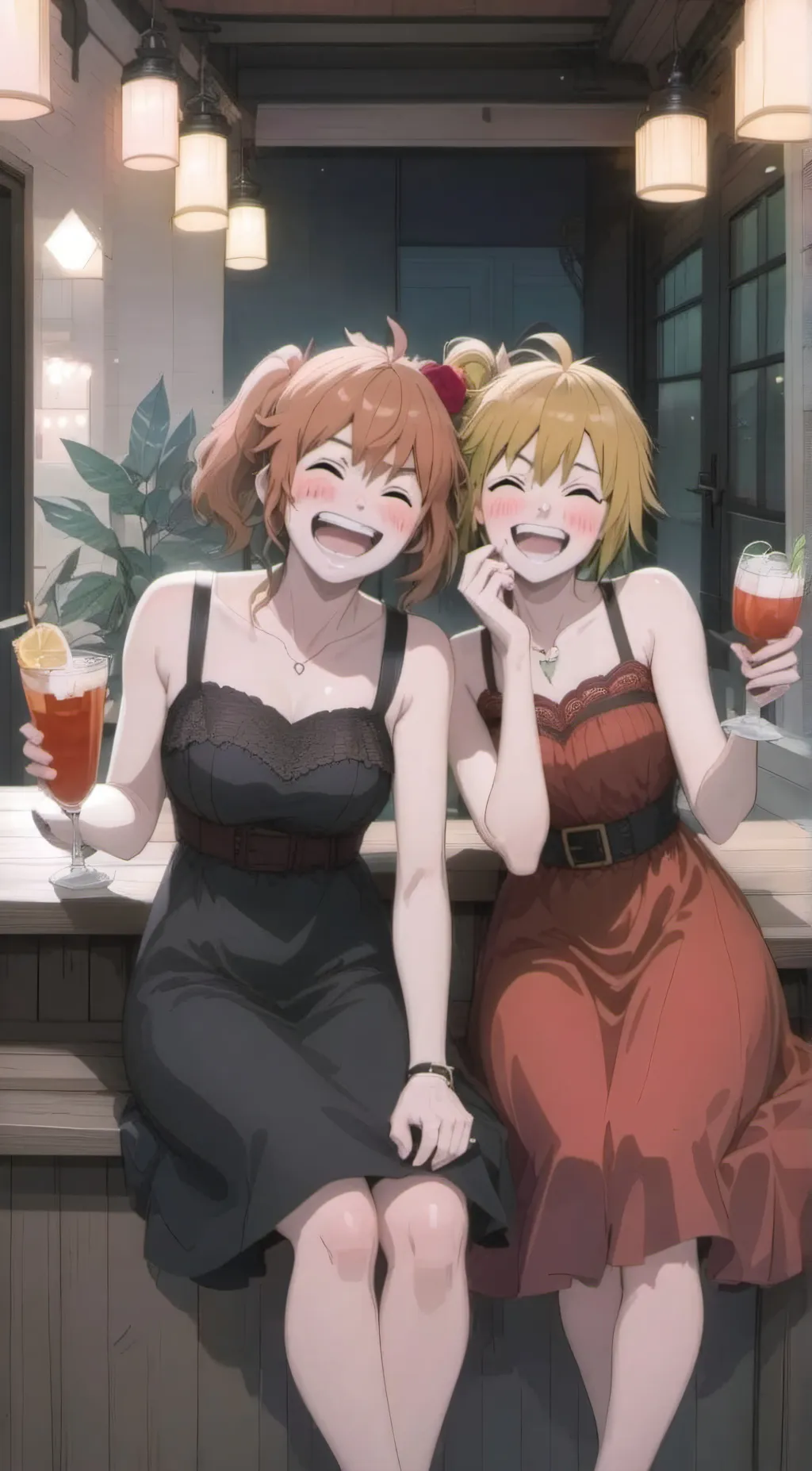 ai character: May&Jamie  background