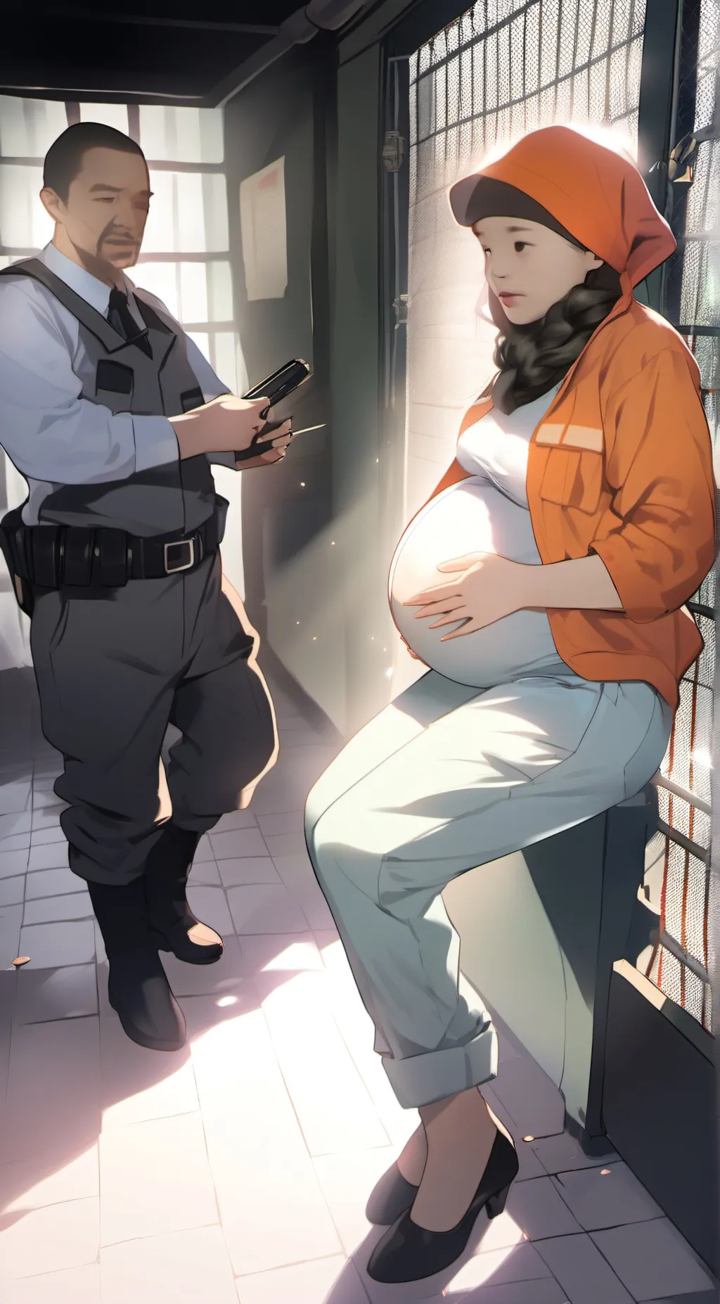 ai character: Officer Nyee background