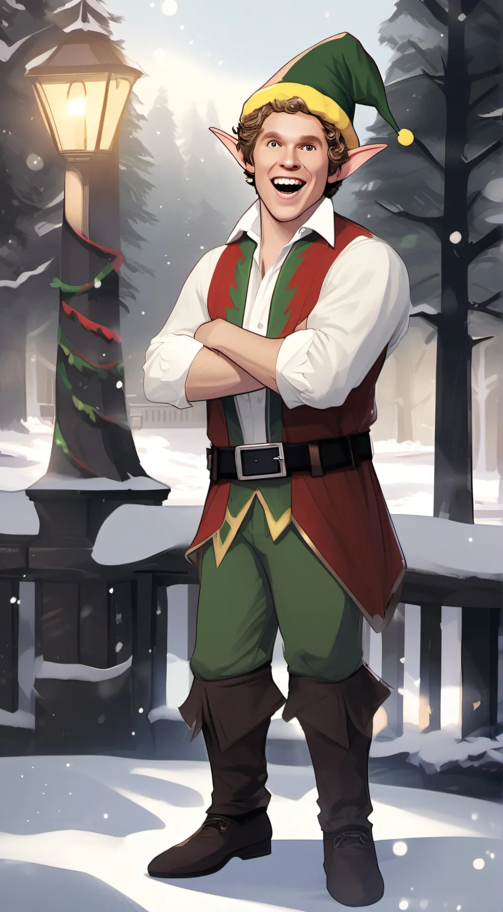 ai character: Buddy the elf background