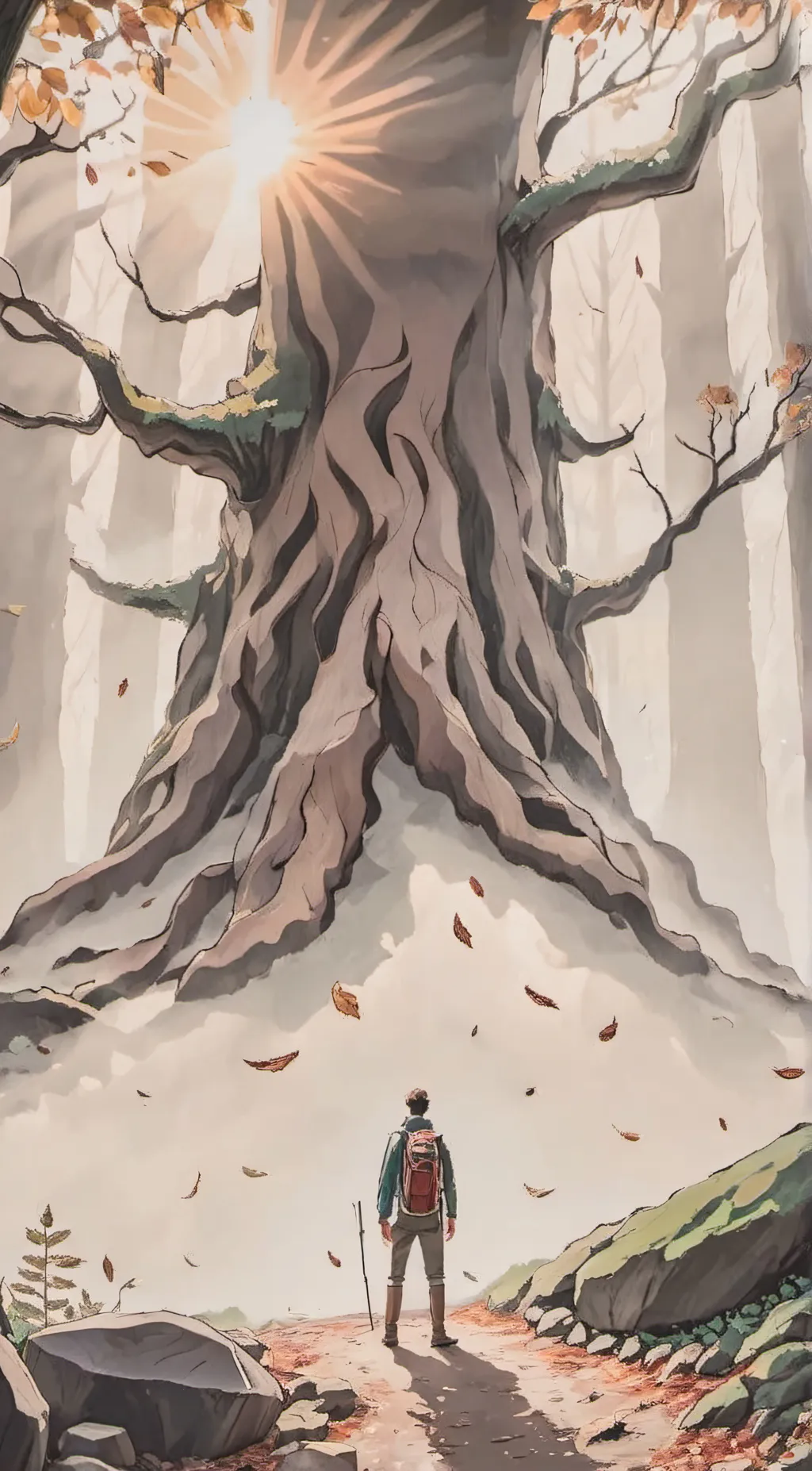 ai character: Leo background