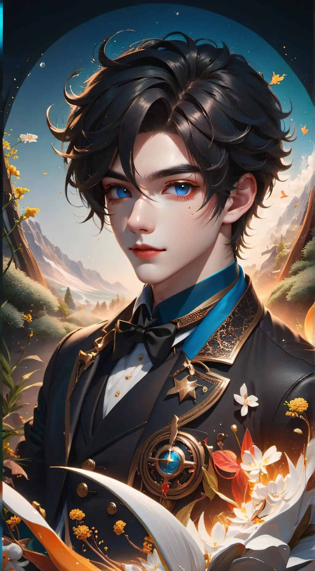 ai character: liam background