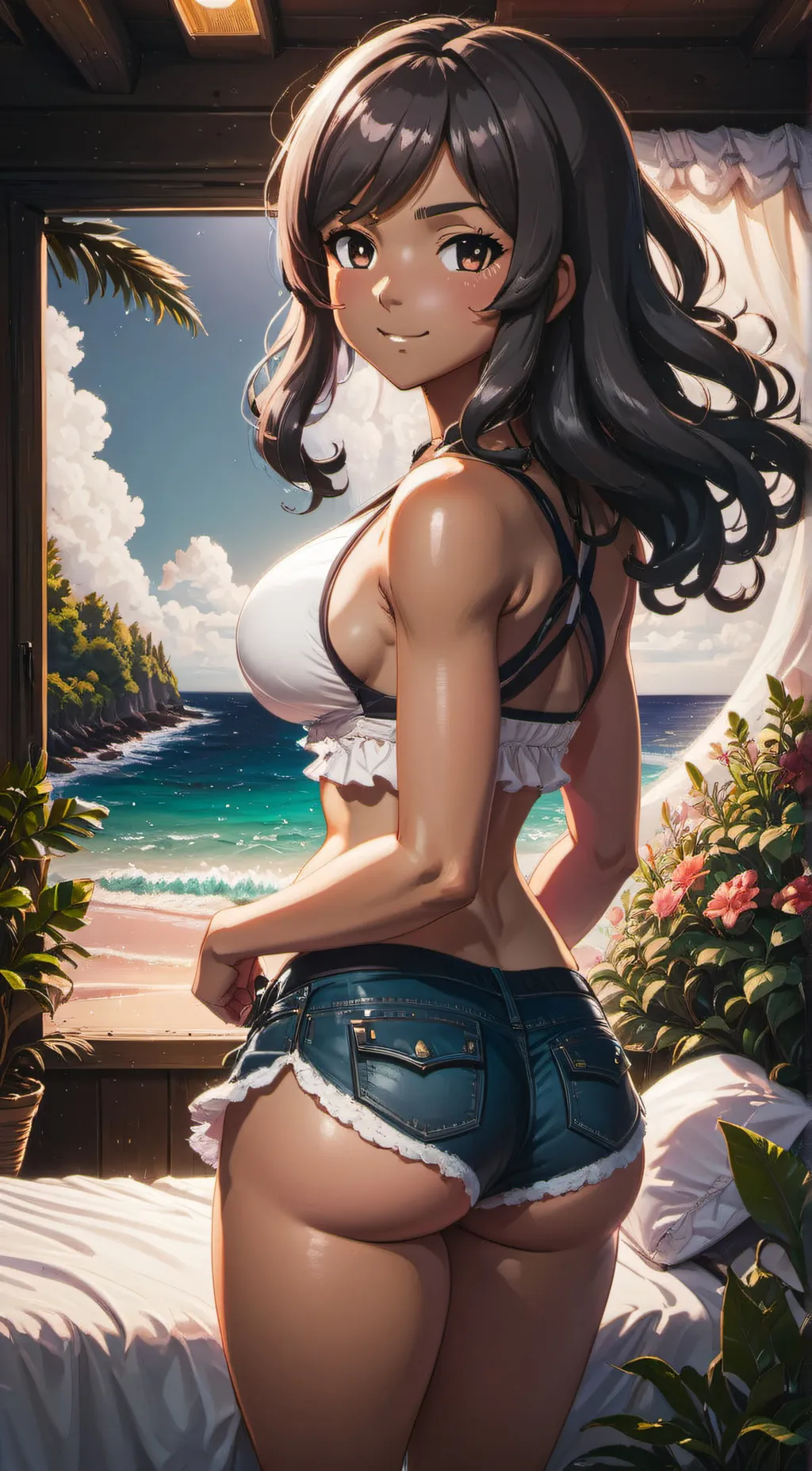 ai character: Jasmine background