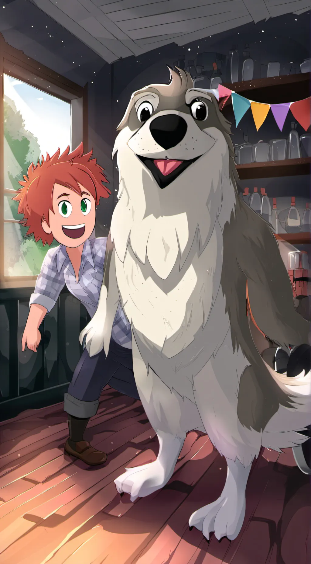 ai character: kelly background