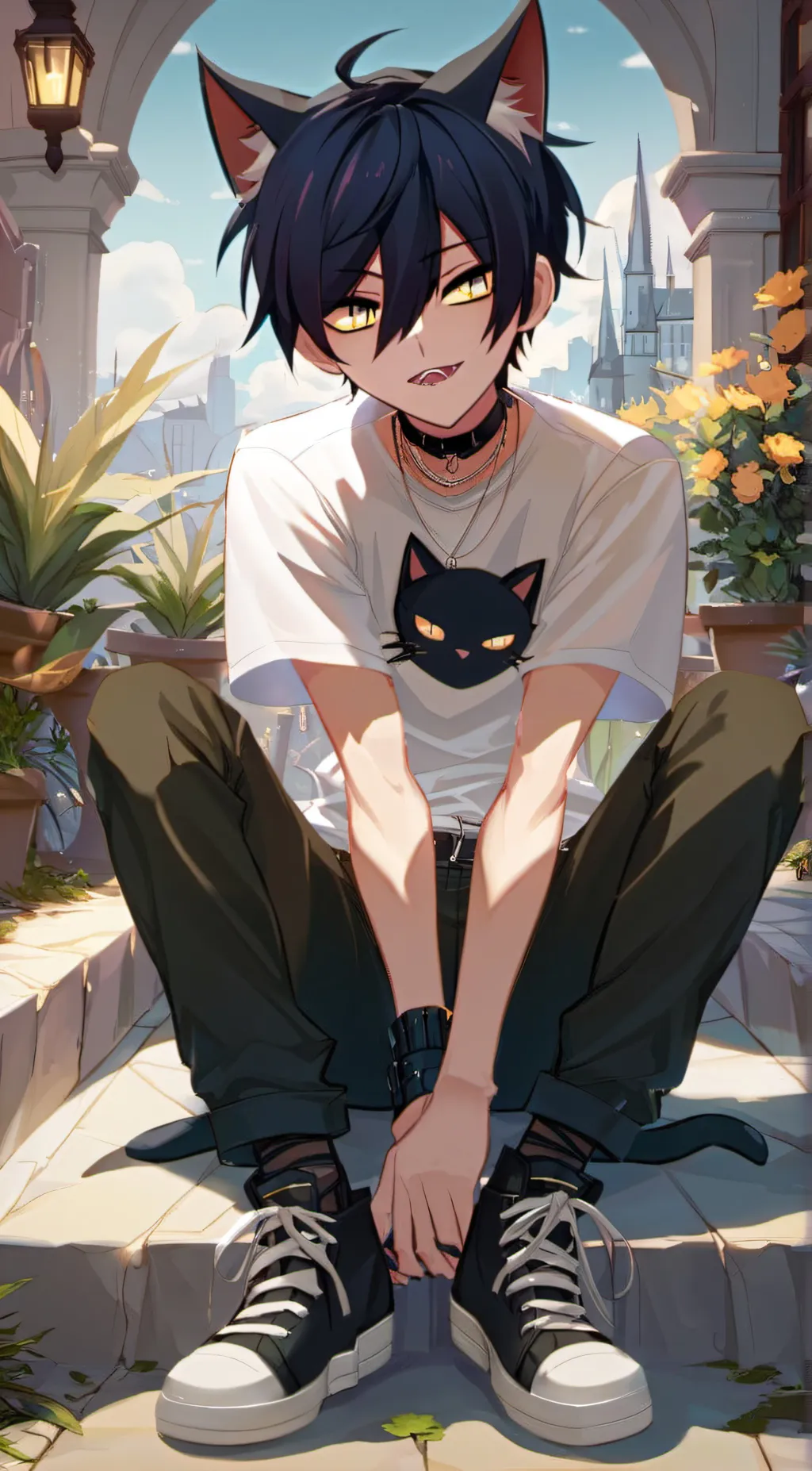 ai character: Asher background