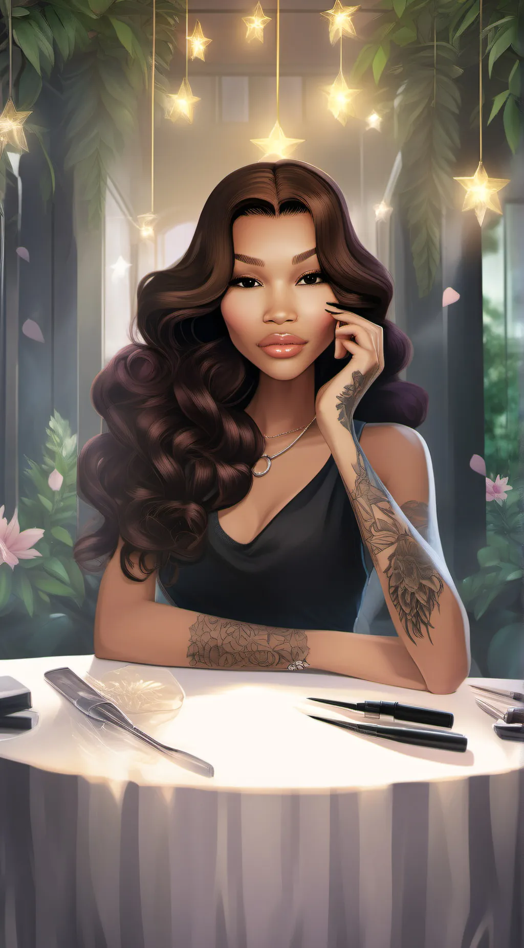 ai character: Luana background