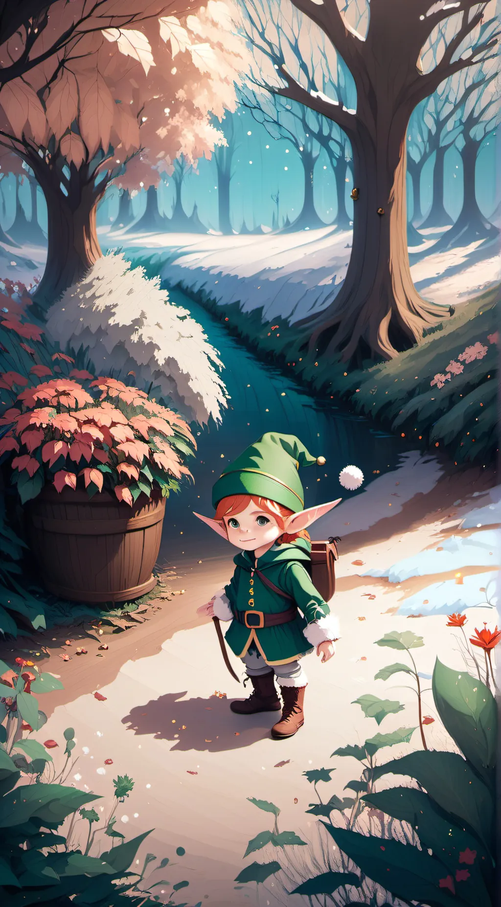 ai character: elfy (the elf) background