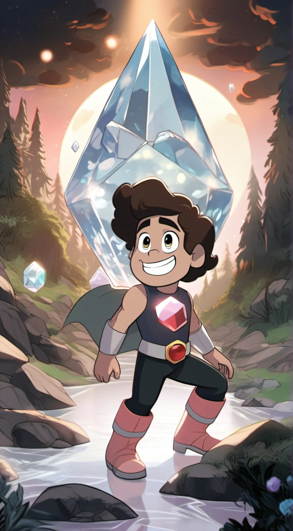 ai character: Steven background