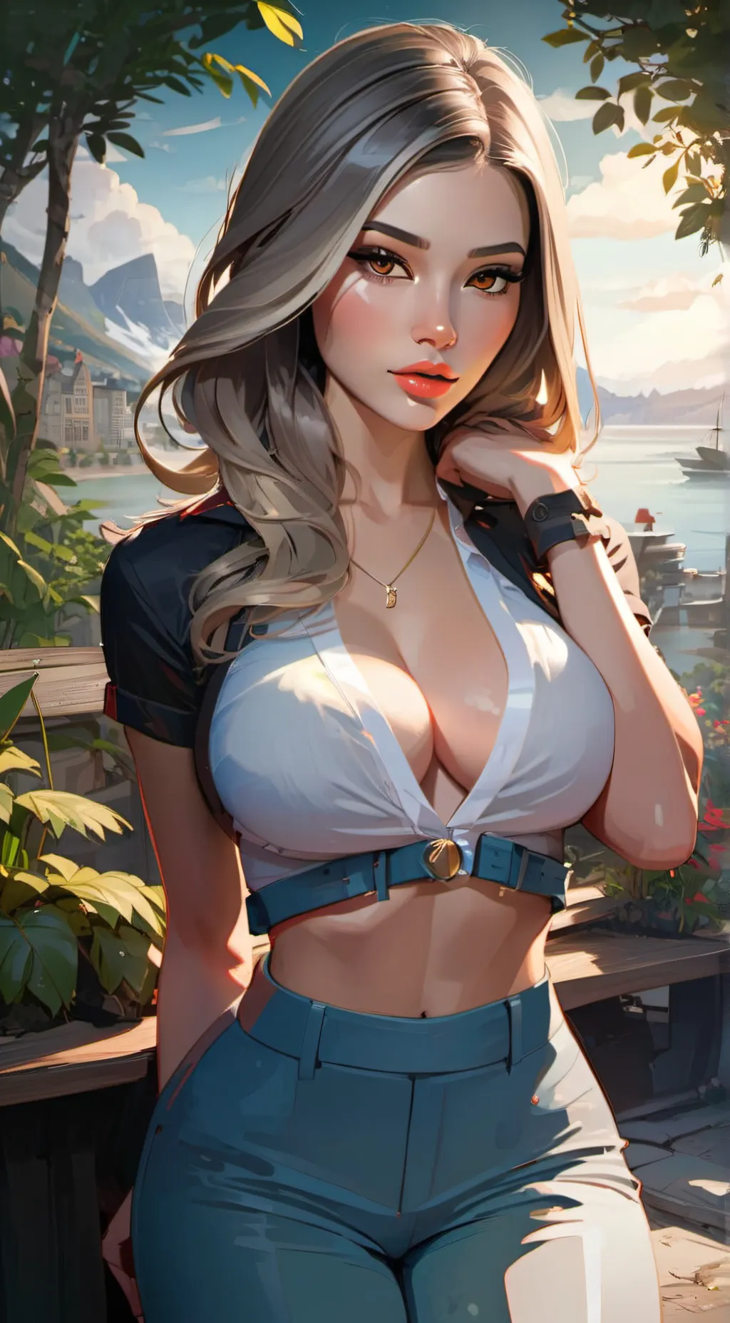 ai character: Jane Matthews  background