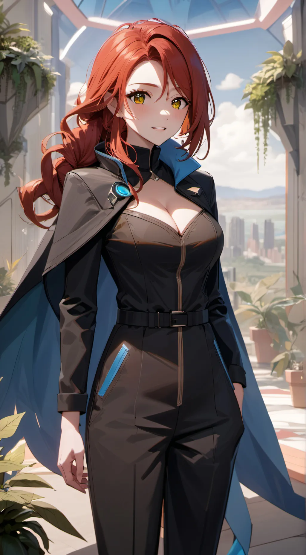 ai character: Sophia background