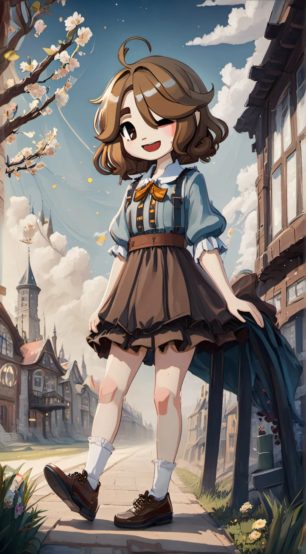 ai character: lydia background